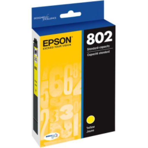 T802420S Epson 802 Yellow Original Ink Cartridge