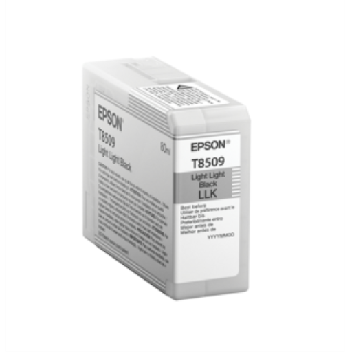 T850900 EPSON ULTRACHROME HD LIGHT LIGHT BLACK INK 80ML/SURE