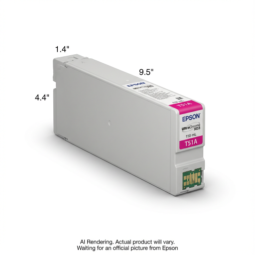 Epson ULTRACHROME XD3 Magenta Cartridge, 110MLT51A32