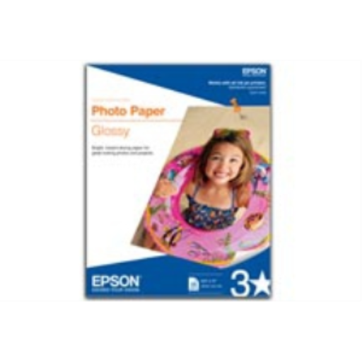 Epson Photo PaperGlossy, Borderless, 4 x 6, 50 sheet