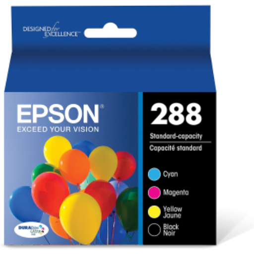 Cartouche d'encre originale noire et couleur combinée Epson 288 BCombo T288120BCS