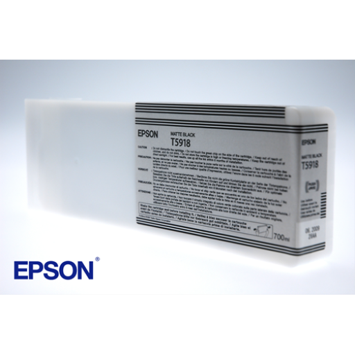 Epson UltraChrome K3 Matte Black Ink, 700ml, Stylus