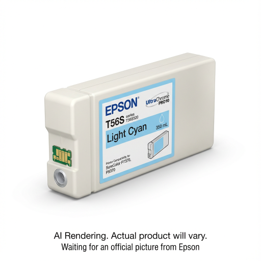EPSON T56S Light Cyan Ink Cartridge for SC P7370/P9370 350ML