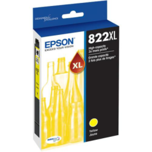T822XL420-S Epson EPSON T822 High Capacity Yellow Ink Cartri