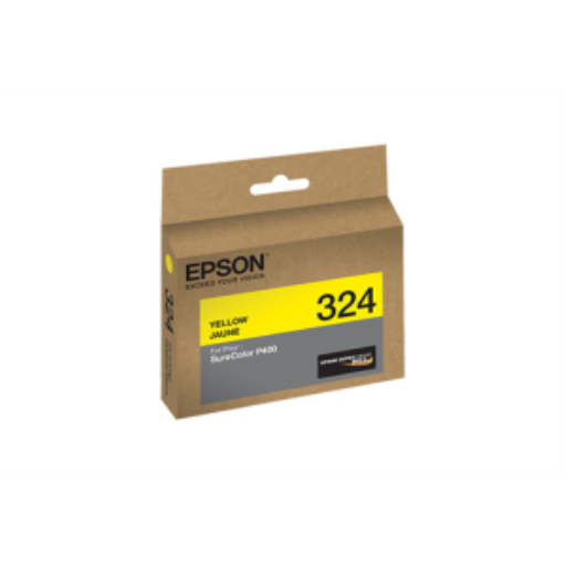 T324420 EPSON T324 ULTRACHROME HG2 Yellow Ink Cartridge, Sta