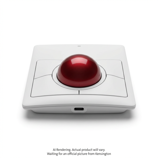 F,Slimblade Pro Trackball Blanc,Un