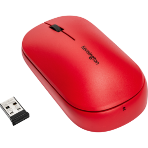 Souris sans fil double SureTrack rouge