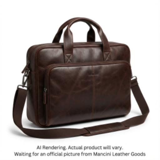 Triple Compartment Briefcase