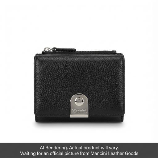 Pebbled Ladies? RFID Small Clutch Wallet