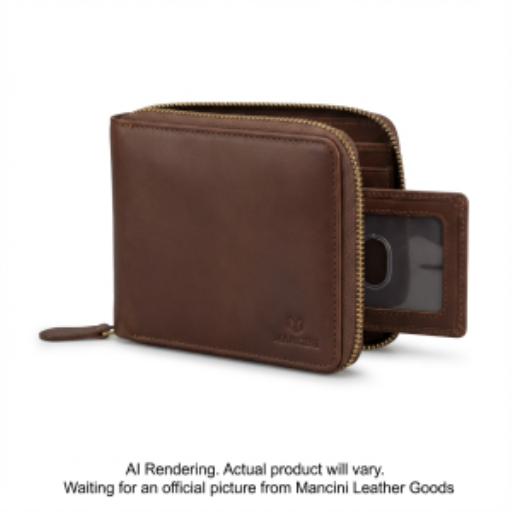 Men?s Zip Wallet w/ Removable Case