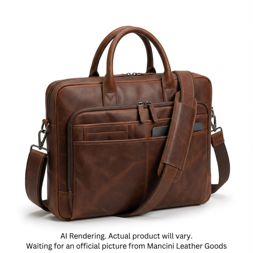 Double Compartment Briefcase