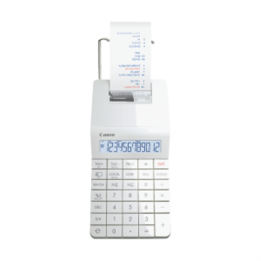 Calculatrice d'impression portable Canon X MarkIPrint 4413B006 | Blanche