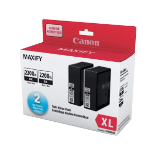 PGI-2200XL Lot de 2 cartouches d'encre noire SKU 9255B009