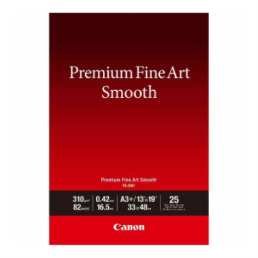 FA-SM1 Premium Fine Art Smooth, A3+/13X19 (25 sheets/pkg)