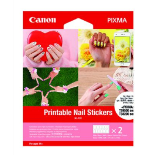 NL-101 Autocollants pour ongles à imprimer (2 feuilles/paquet)