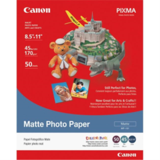 MP-101 Papier photo mat 8,5 po x 11 po (paq. de 50 feuilles)