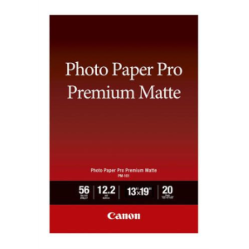 PM-101 13" x 19" (A3 ) Papier Photo Pro Mat Premium (20 feuilles/paq)