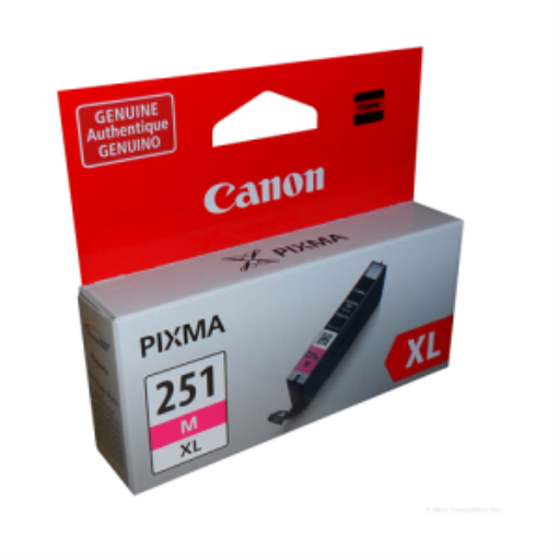 Réservoir d'encre CLI-251M XL magenta SKU 6450B001