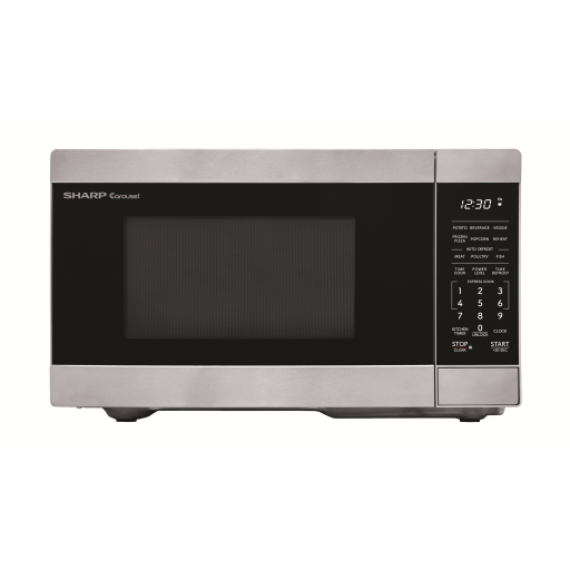 Sharp SMC0762KSC Countertop Microwave Oven – 0.7 cu. ft. 700W Stainless Steel