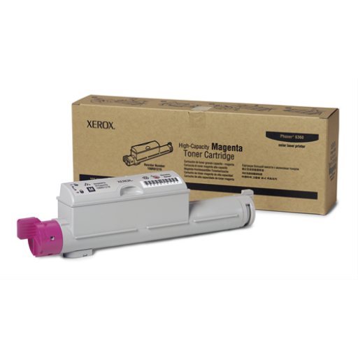 Cartouche de toner haute capacité magenta 106R01219, Phaser 6360