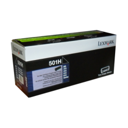 Lexmark MS/MX310, 312, 315, 410, 415, 510, 511, 610, 611 Return Program 5K Toner Cartridge Part no.: 50F1H00