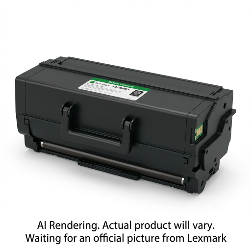 Cartouche de toner Lexmark MS/MX710,711,810,811,812 programme de retour 25K avec étiquette pour application recto verso