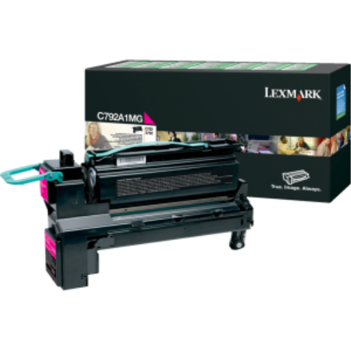 Lexmark C792, X792 Magenta Return Program Print Car