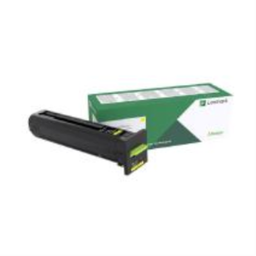 82K1HY0 Lexmark CX82x, CX860 Jaune à haut rendement (programme de retour)
