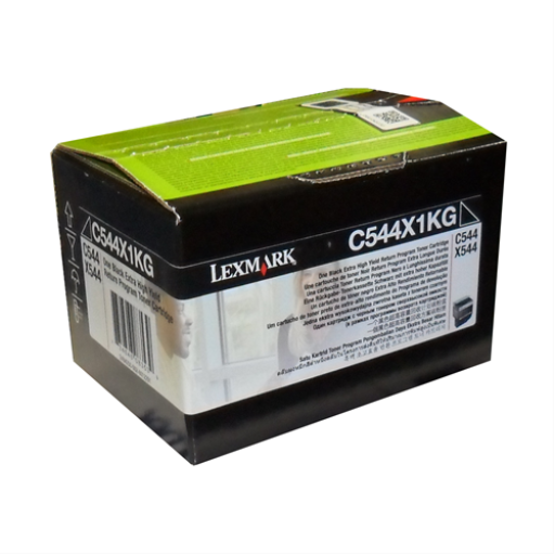 Cartouche de toner noire Lexmark C54x, X54x Programme de retour 6K
