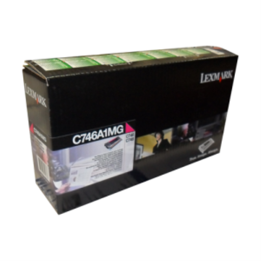 Cartouche de toner magenta Lexmark C746,748 Return Program 7K