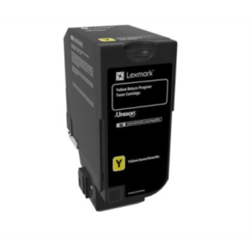 Lexmark74C10Y0  CS720,CS/CX725 Yellow Return Program 3K Toner Cartridge