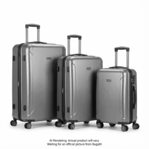 Manchester - Bugatti - Ensemble de bagages 3 pièces - Abs