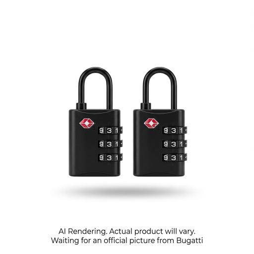 Bugatti - Tsa Dial Lock -2 Pieces - Abs