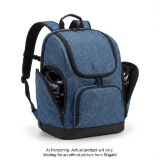 K&B Sport Junior Ski Boot Backpack - Denim