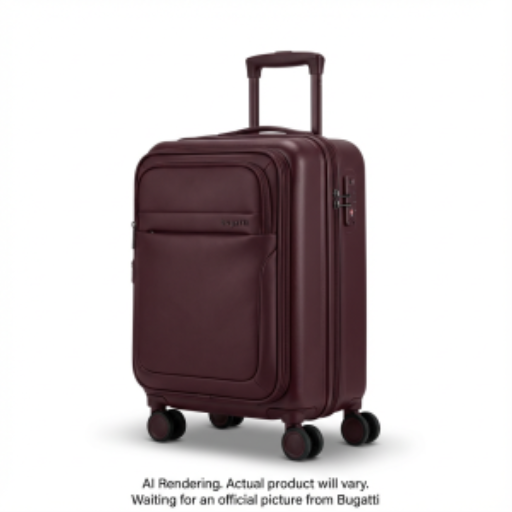 Bugatti Munich Pro Front Pocket Carry-On Luggage - Abs + Pc Blend - Fig
