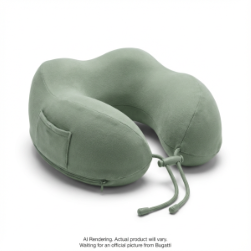 Oreiller de voyage ergonomique pour le cou – Fabriqué en polyester 280 g + mousse à mémoire de forme PU 260 g