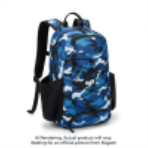 Sac à dos porte-bottes K&B Sport Junior Tremblant - Camouflage bleu