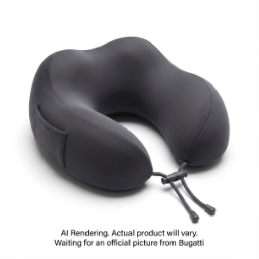 Oreiller de voyage ergonomique pour le cou – Fabriqué en polyester 280 g + mousse à mémoire de forme PU 260 g