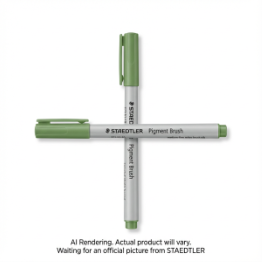Pinceau Pigment Vert Saule