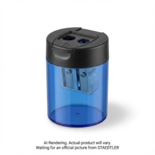 Double-Hole Plastic Sharpener, Bk
