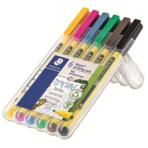 Fineliner Noris Writing.Pen, 6Pcs