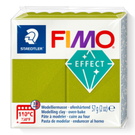 Pâte à Modeler Fimo Effect Vert Métallisé 57g (2 oz)
