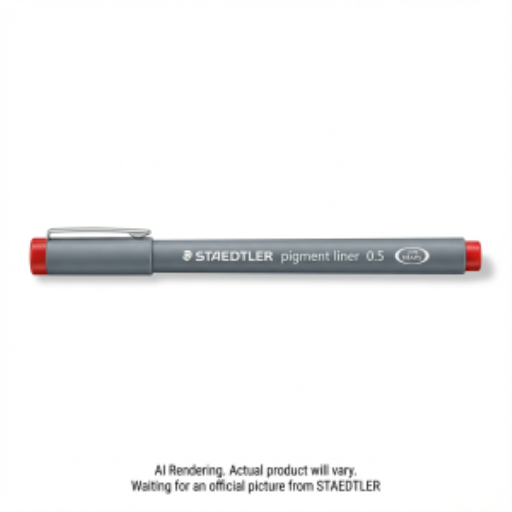 Fineliner Pigment Liner 0.5Mm Red