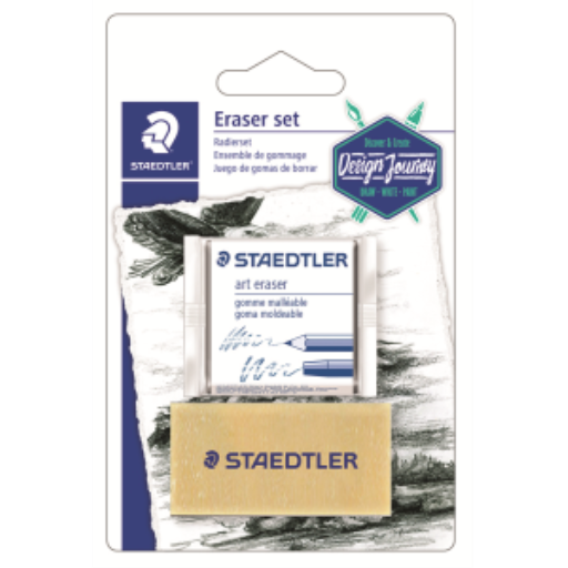 5427SBK2-C STAEDTLER-Mars Limited ERASERS GUM & KNEADABLE *2