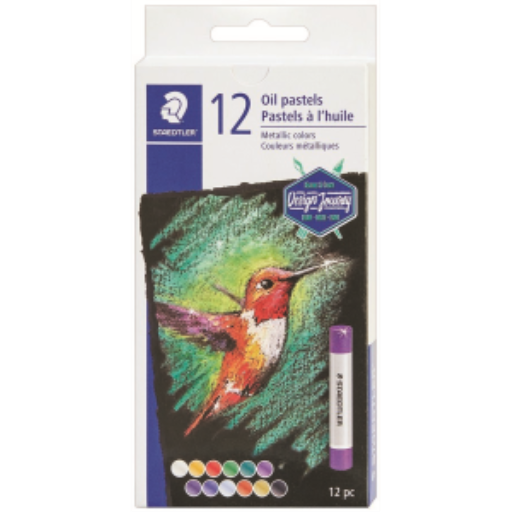 Oil pastels metallic 12 pcs. box