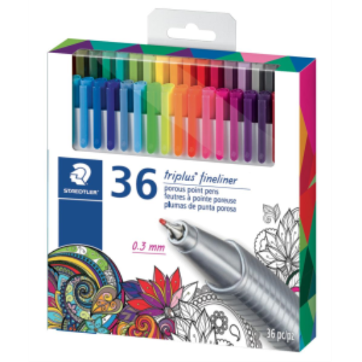 Triplus Fineliner Superfine Pen 36 pc.