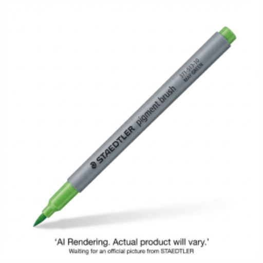 Pigment Brush Pen May Green
