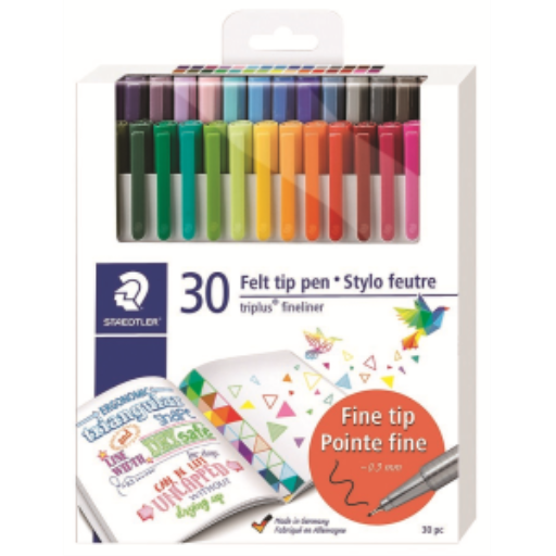 Fineliner triplus 30 pc.