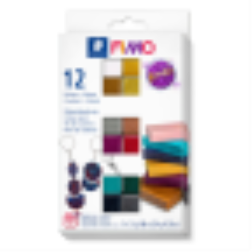 Set Modelling Clay Fimo Effect Sparkle 12 Color Pack