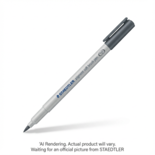 Pigment Soft Brush Pen Coolgrey Drk